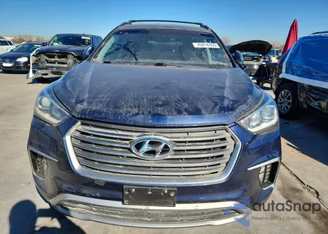 2018 Hyundai Santa Fe Se from USA, damaged, VIN KM8SN4HF3JU283090